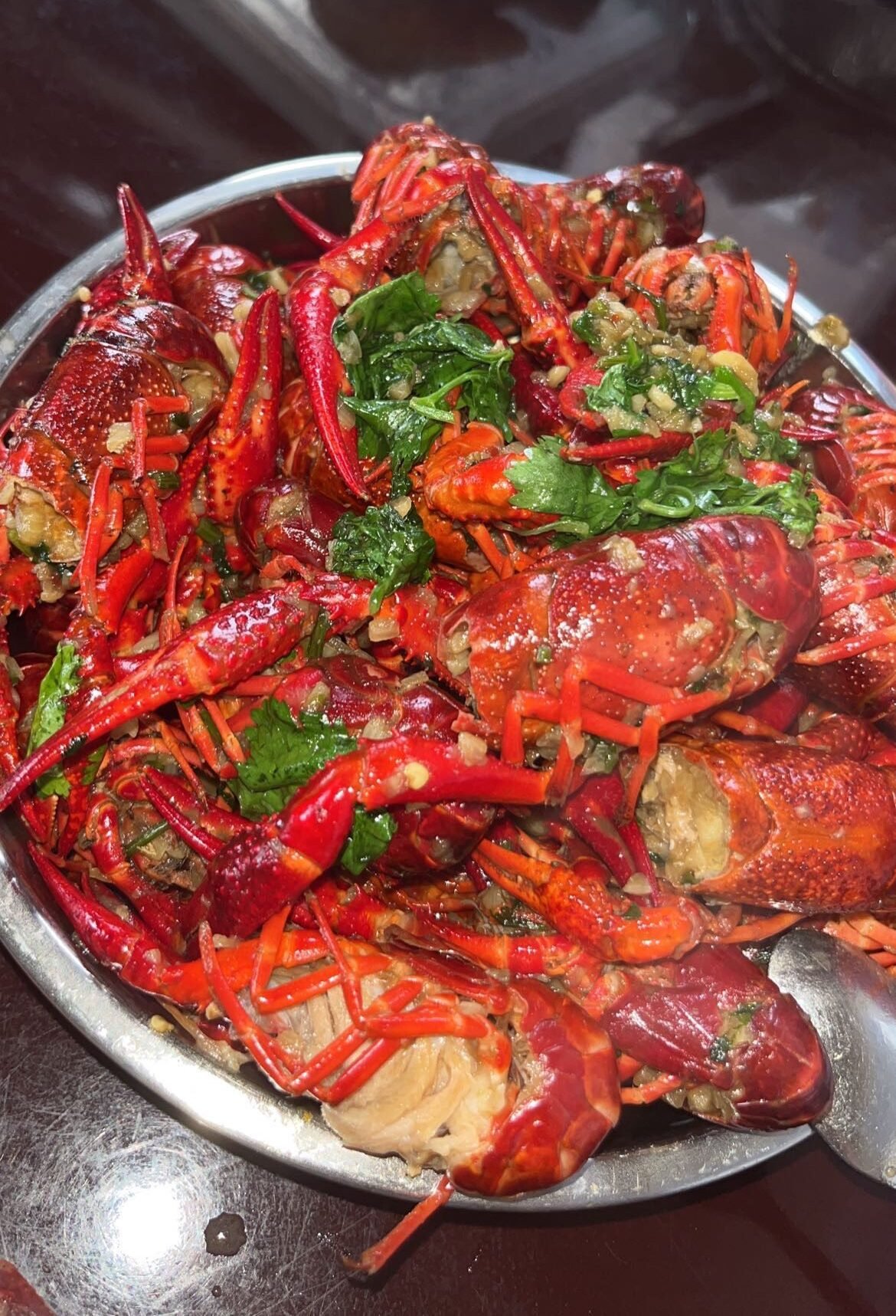 Sweet & Spicy Beer Infused Crawfish